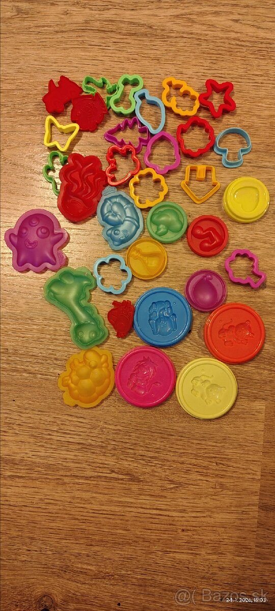 Mix hračiek + formičky na plastelínu - 4