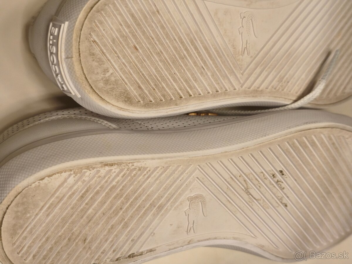 Damske Lacoste kozene tenisky - 4