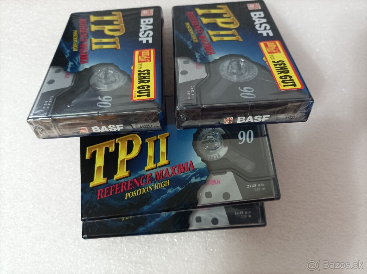 BASF REFERENCE MAXIMA TPII 90 (Top Precission) MC kazeta ´95 - 4