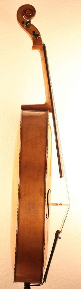 Čelo GUSETTO 1780 husle staré violončelo - 4