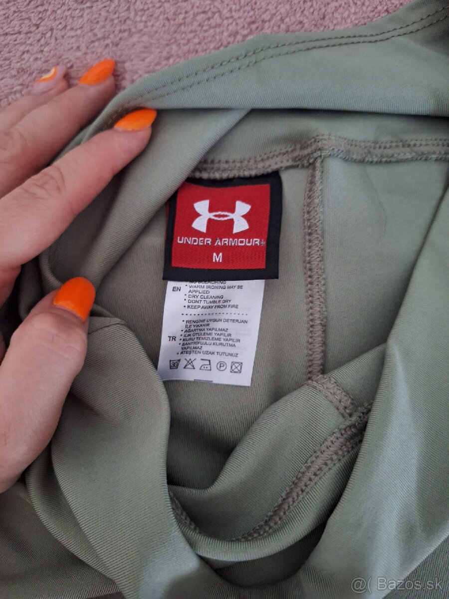 Under Armour legíny zelené - 4