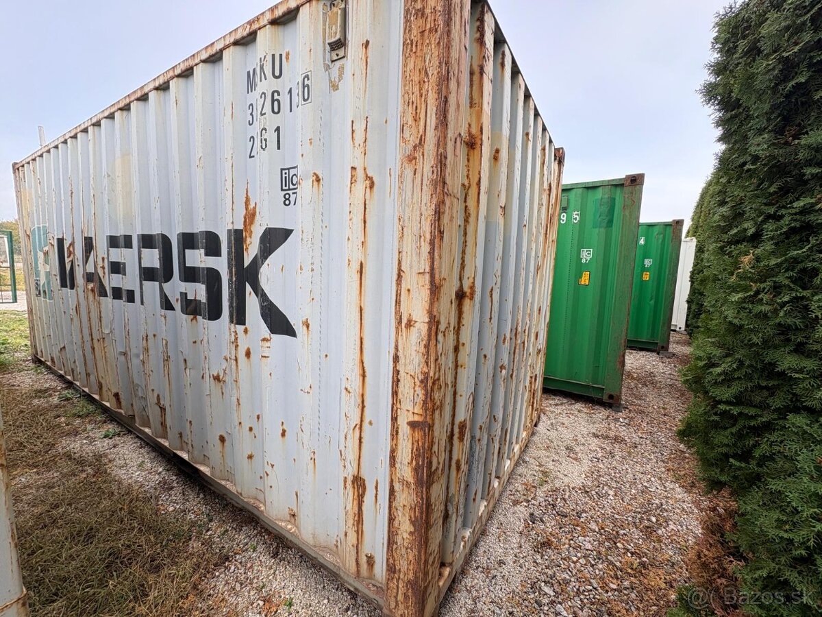 Predám lodný/skladový kontajner 6m AKCIA - 4