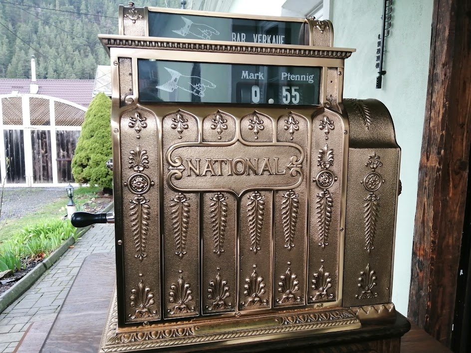 predám prekrásnu pokladňu National - 4