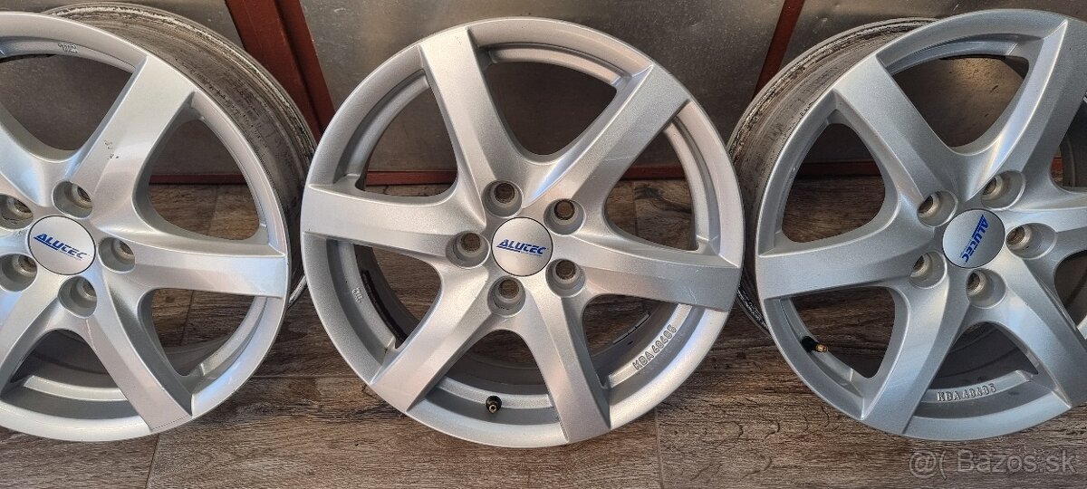 Predám Alutec elektrony 5x108 R16 Rozmer: 6,5Jx16 ET50 - 4