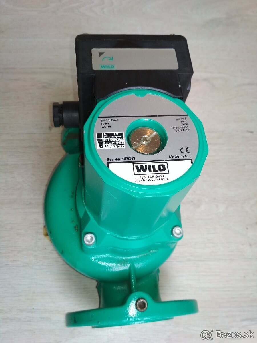 Obehové čerpadlo Wilo TOP-S40/4 - 4