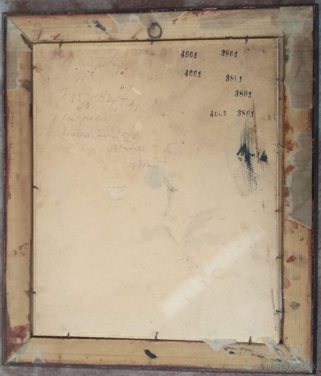 Predám starožitnú tkaninu Viera/Nádej/Láska - 4