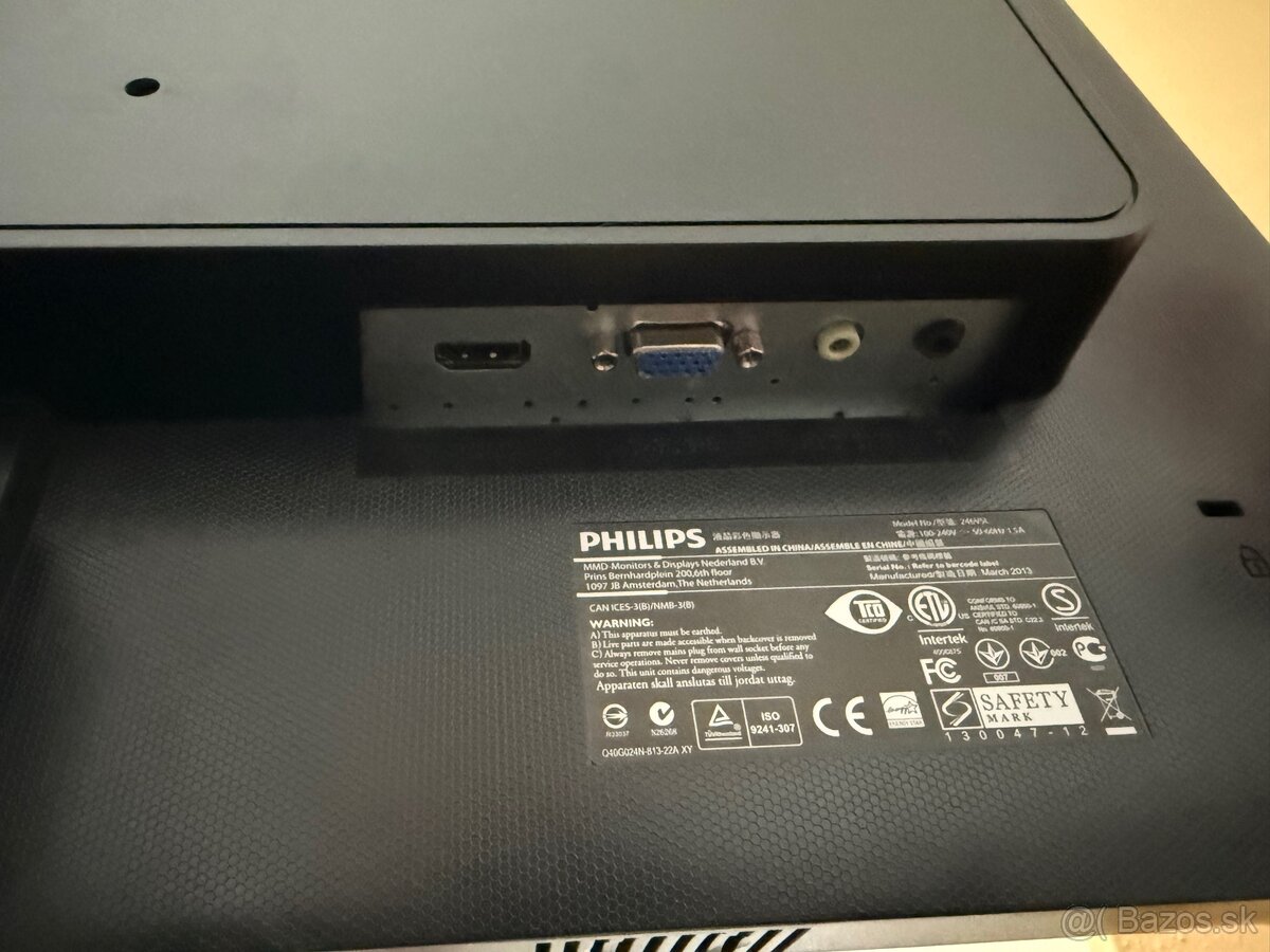 Predám 24-palcový LCD monitor Philips - 4