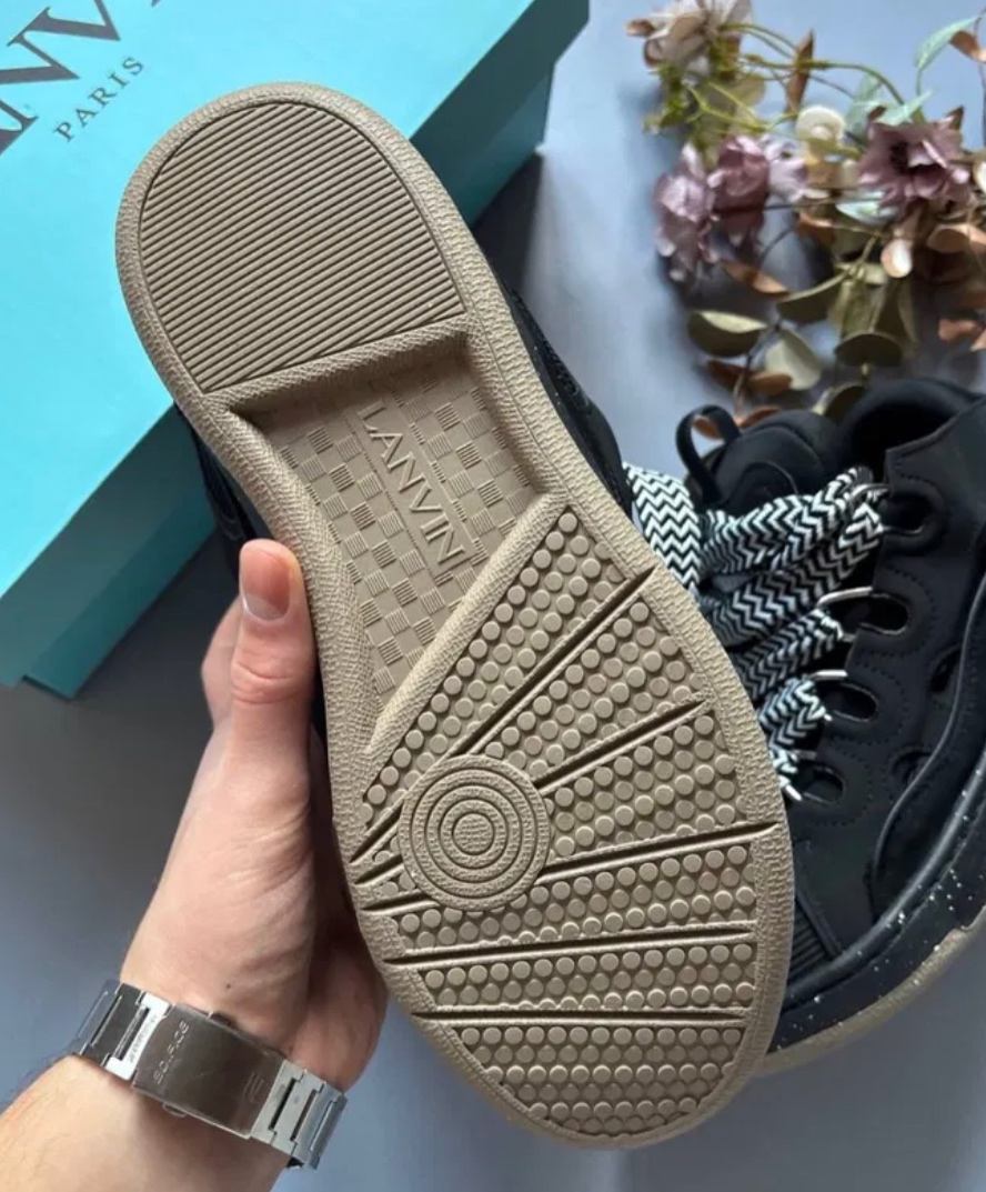 Lanvin Curb Black Leather - 4