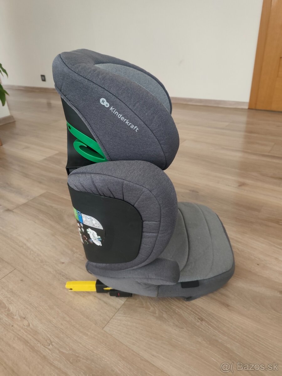 Autosedačka Kinderkraft Junior Fix 2 i-size 2023 Rocket Grey - 4