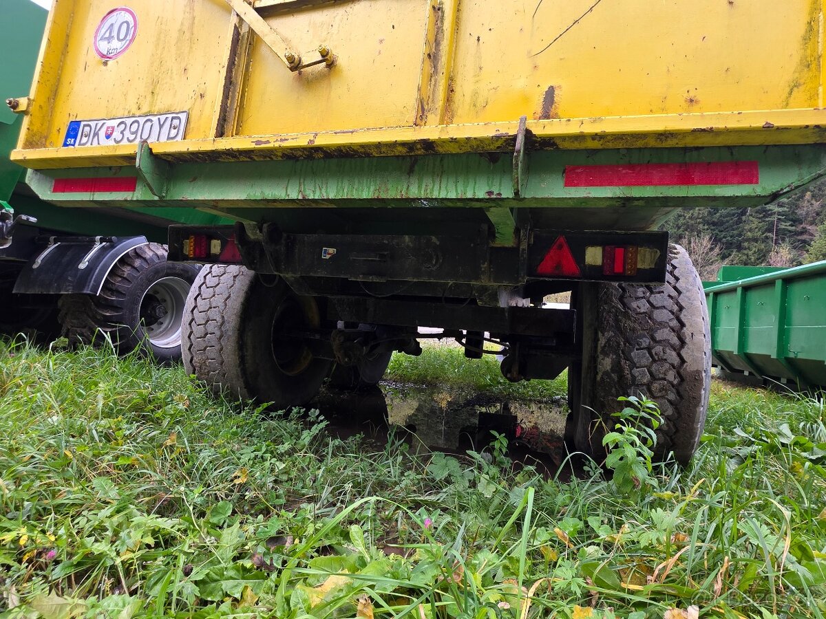 Náves príves vozík vlek vyklápačka - 4