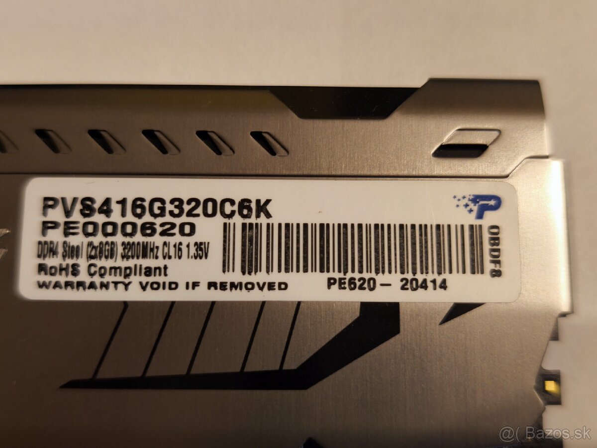 Pamäte RAM 16GB Kit DDR4 - 4