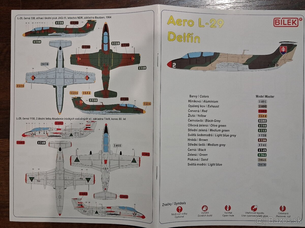 L-29 Delfin 1/72 Bilek - 4