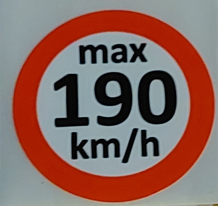 Nálepky s rýchlostným indexom - 4