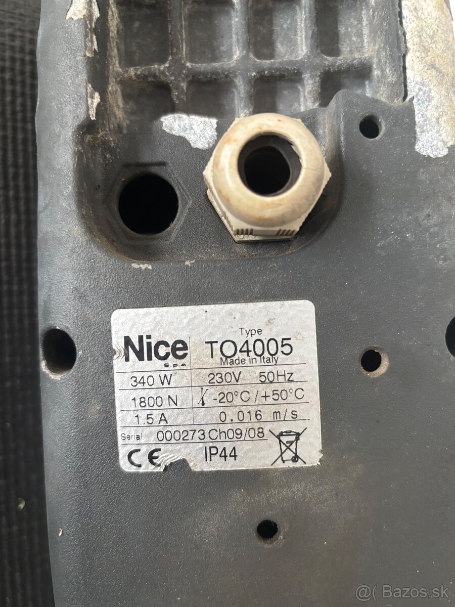 NICE TOONA TO4005 pohon pre krídlové brány - 4