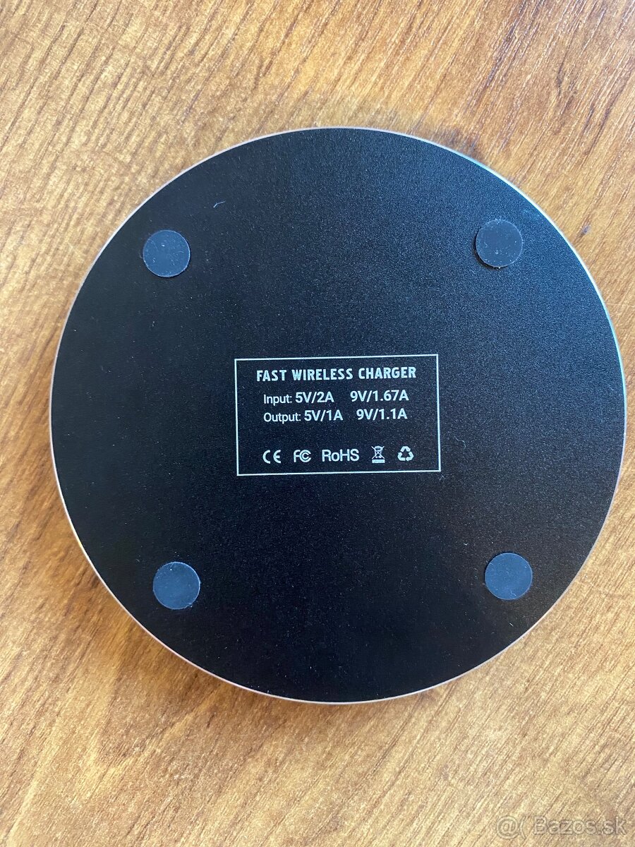 Bezdrótová luxusná nabíjačka 5V/1A 9V/1.1A - 4