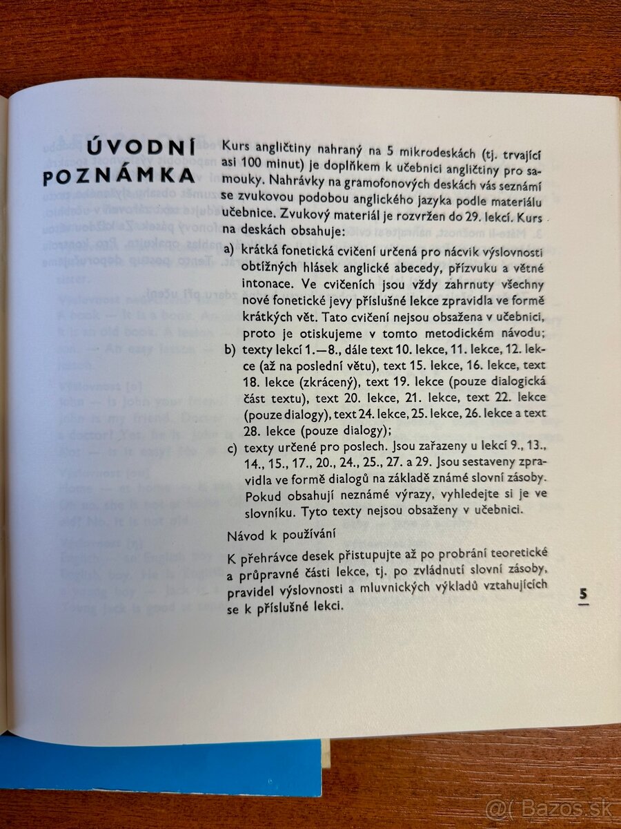 LP platne Angličtina pre samoukov 5ks - 4
