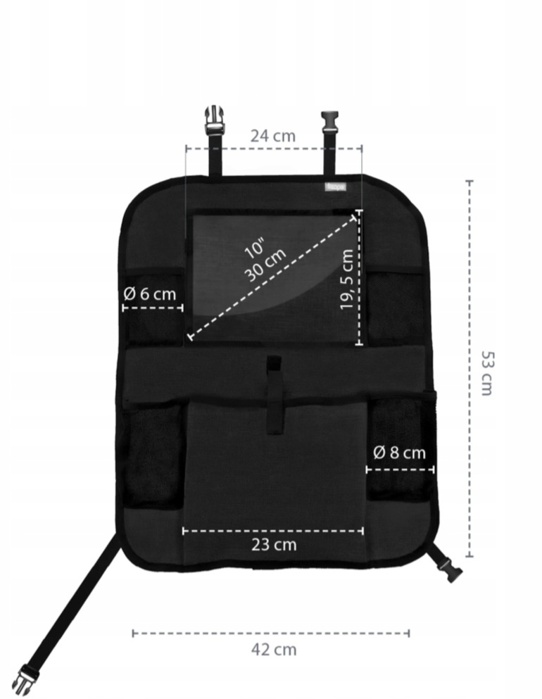 Zopa organizér na sedadlo - 4