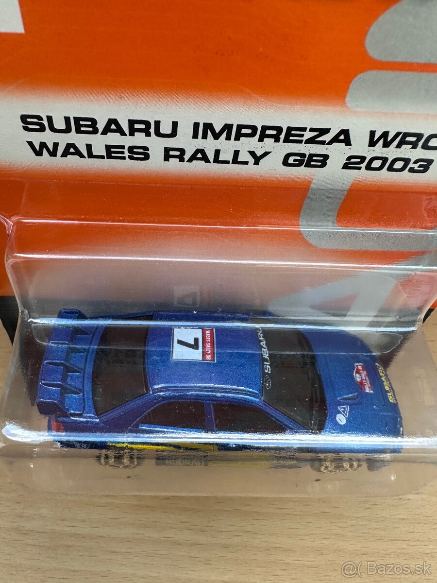 Majorette model auta Subaru Inpreza WRC - 4
