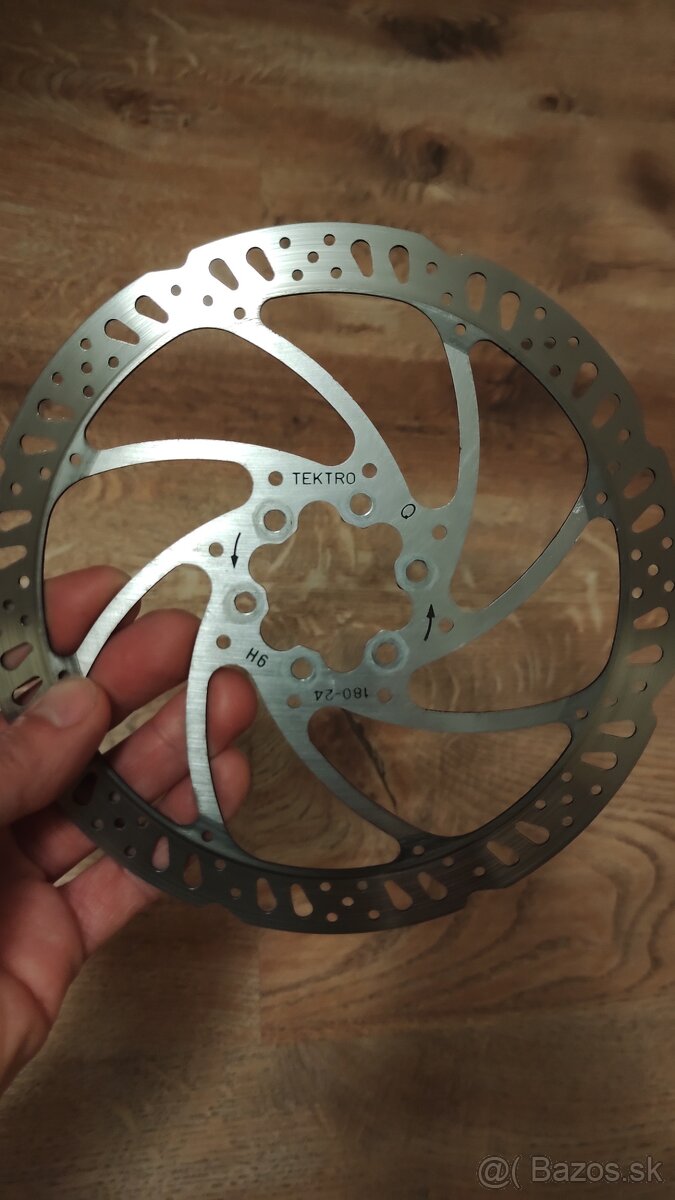 Tektro brzdové kotúče 18cm - 4