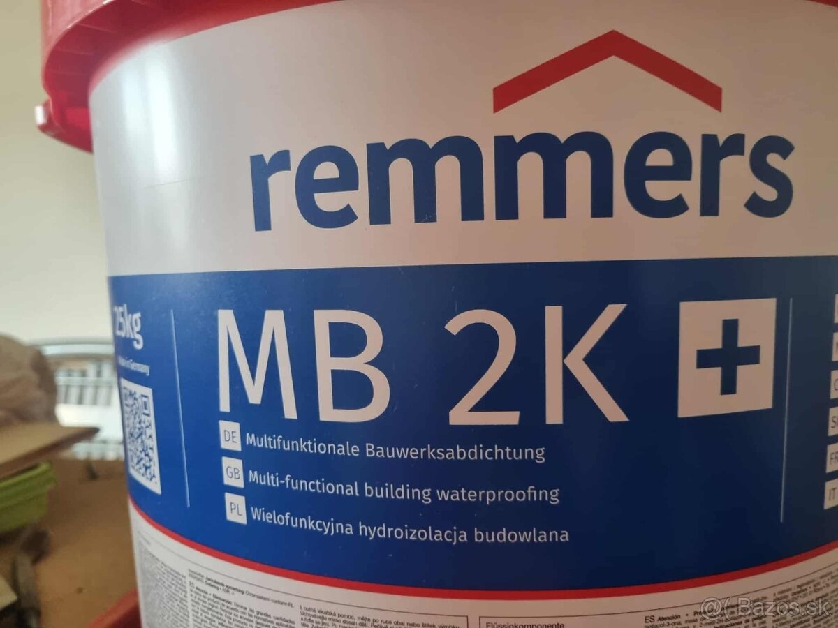 Tekutá hydroizolácia remmers mb 2k+ - 4