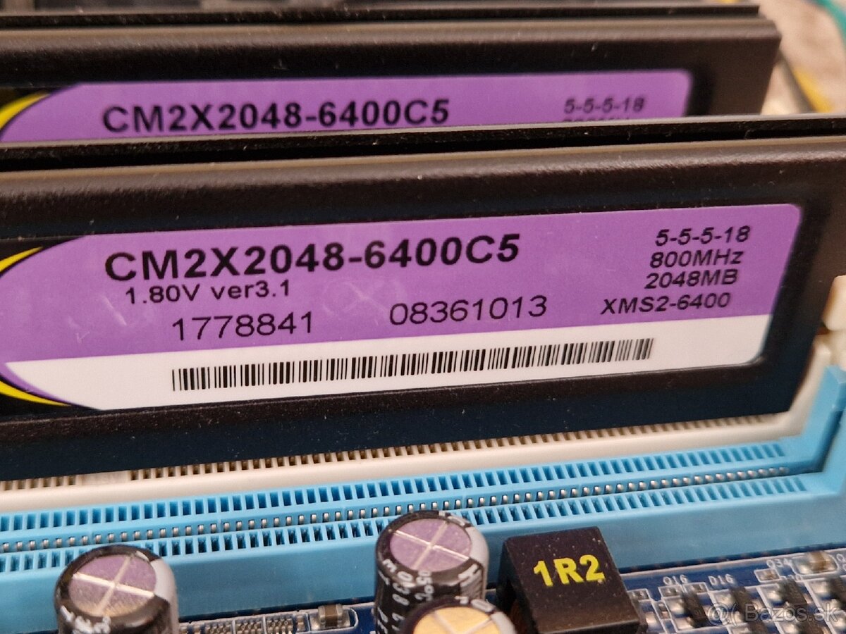 Gigabyte GA-G41M- combo, Intel E6550, RAM 4GB DDR2 - 4