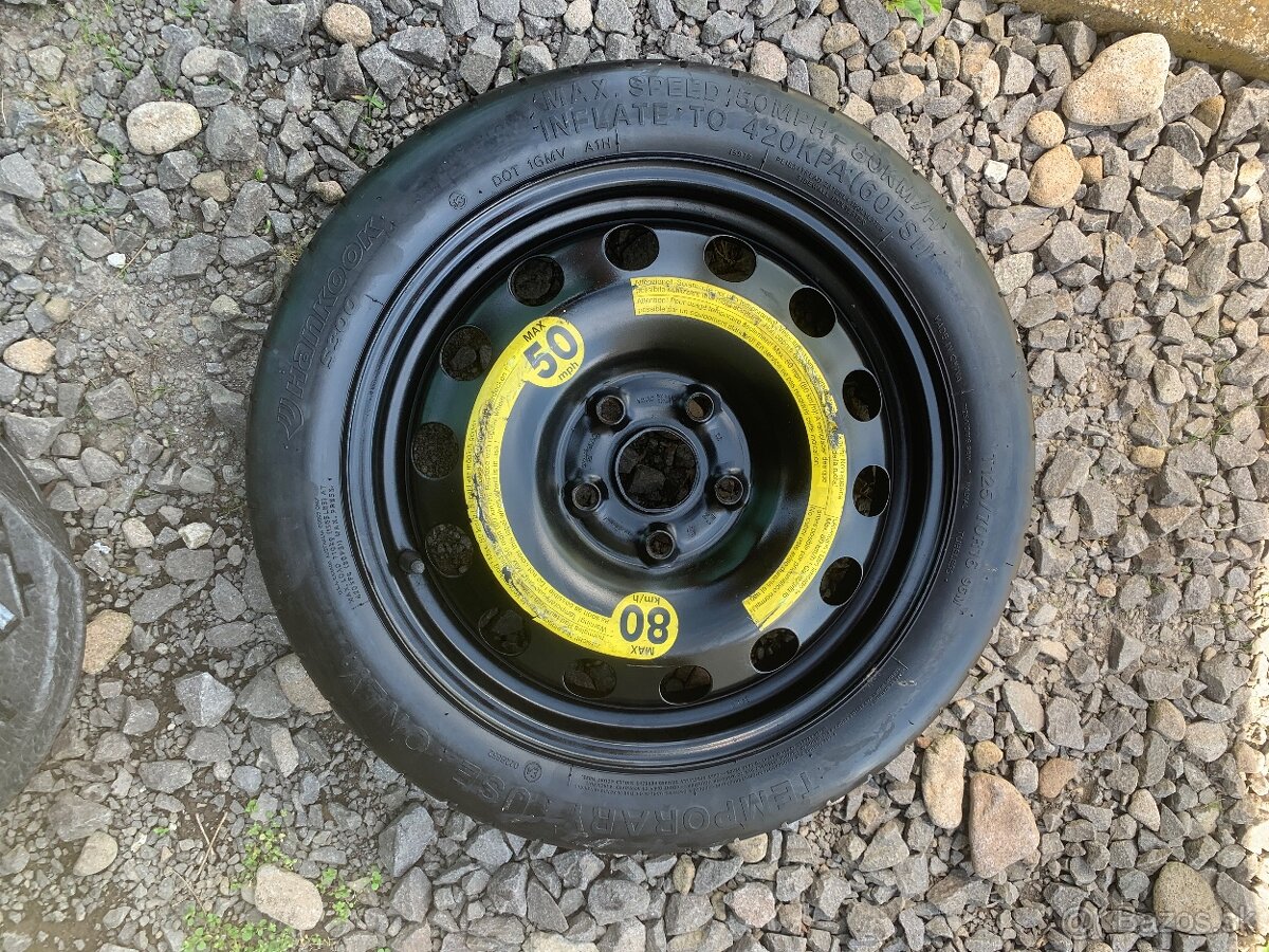 Predám tenké dojazdove koleso do rezervy vw - 4