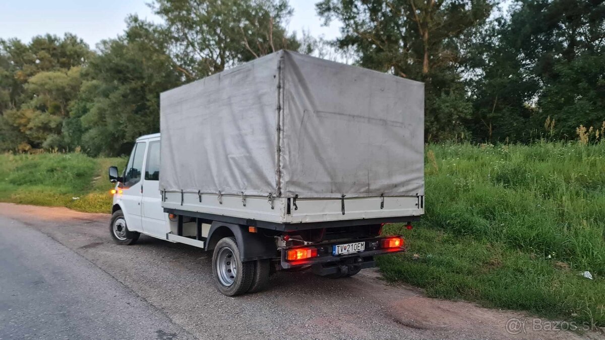 Ford Transit 2.4 Valník (doka) 7miestny - 4