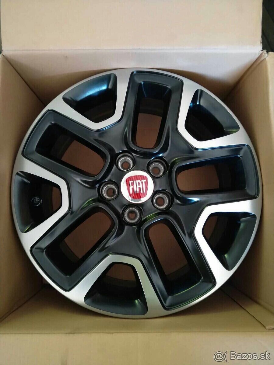 Alu JEEP,FIAT R 17 originál 100 % stav. - 4