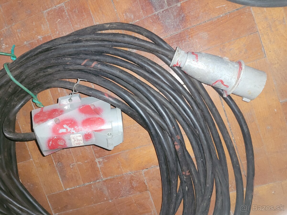 Predlžovací kábel 4 žilový na 380 v - 4