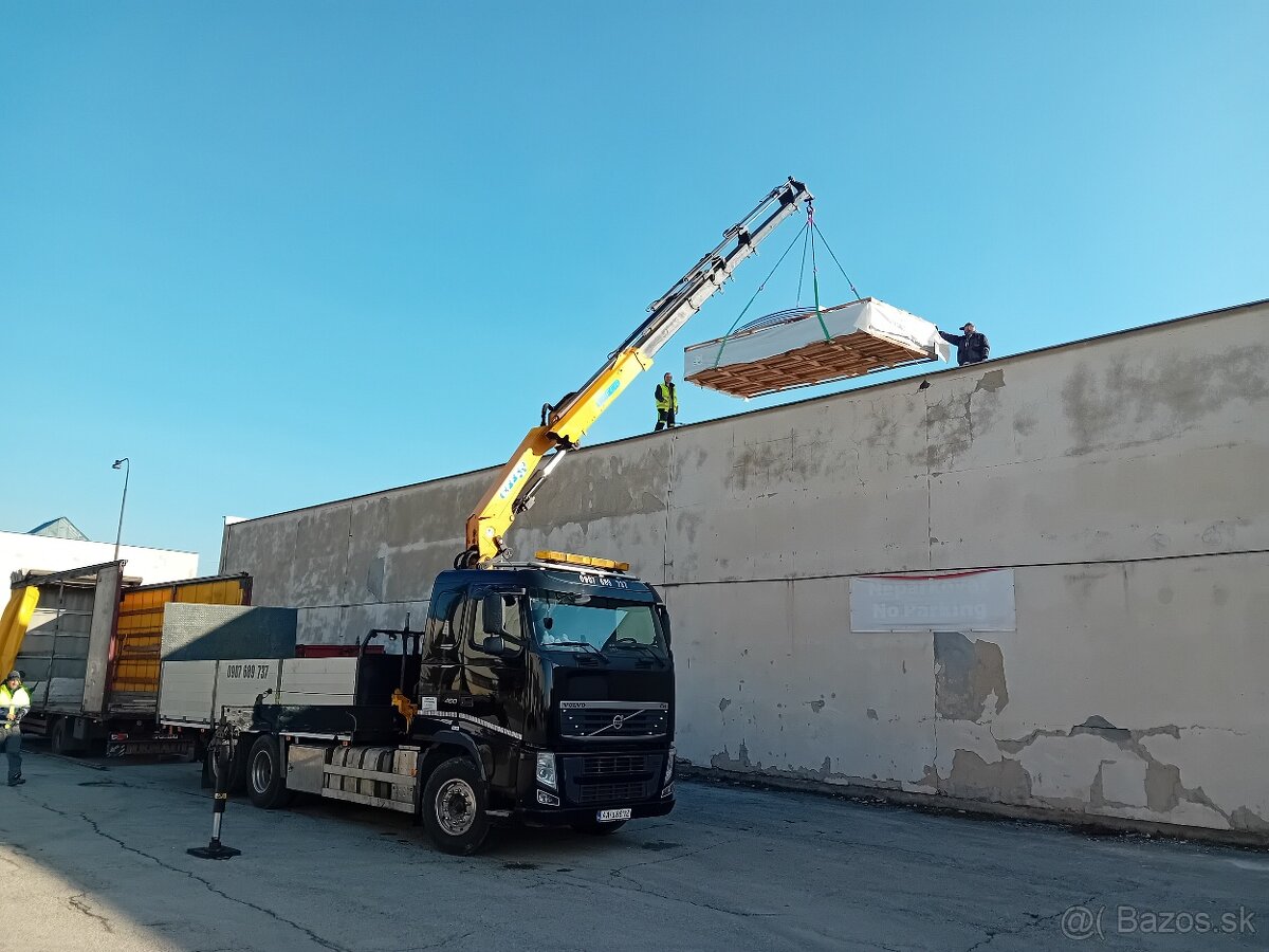 Autodoprava s hydraulickou rukou - 4