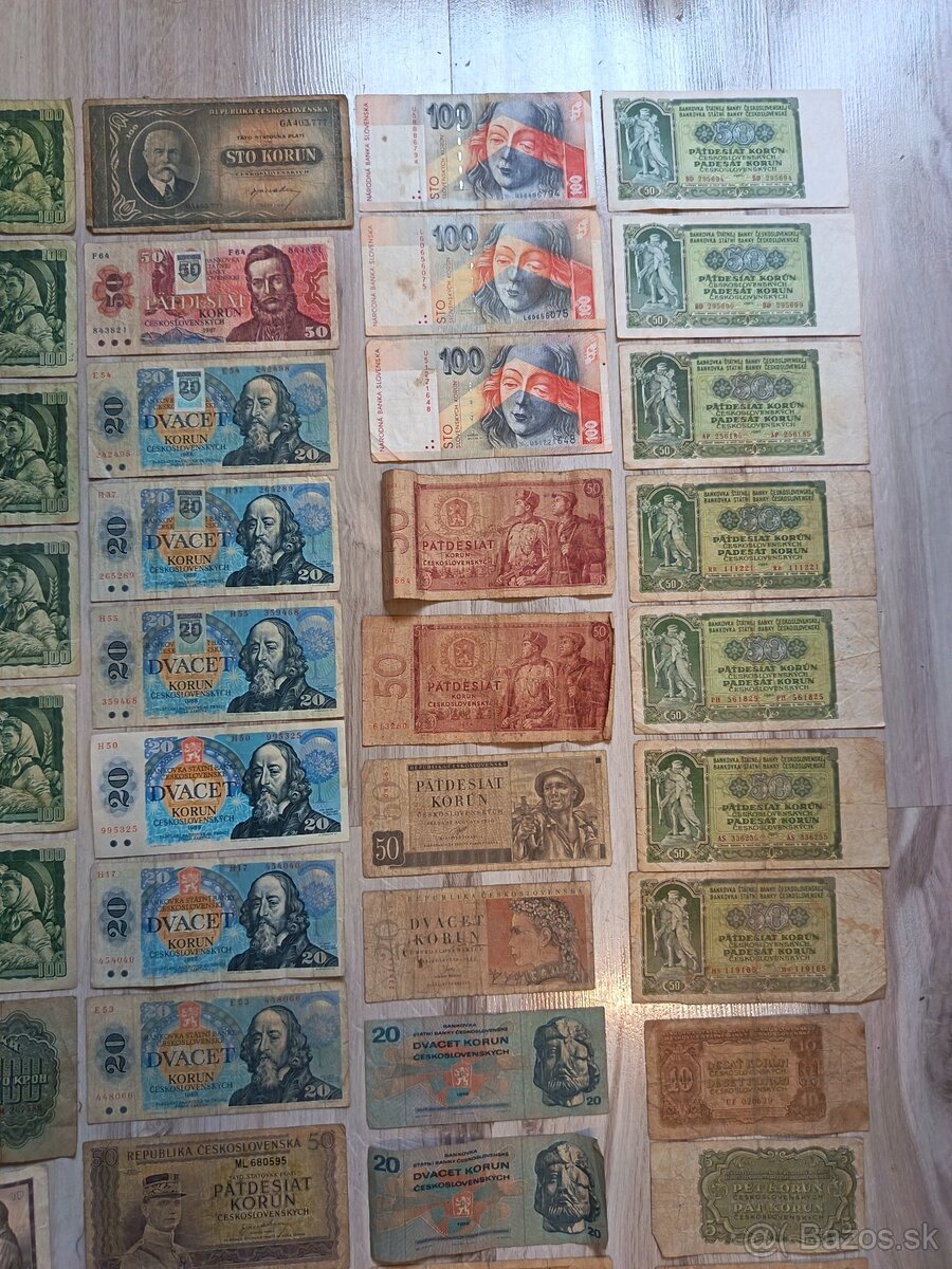 58 ks Československé bankovky - 4