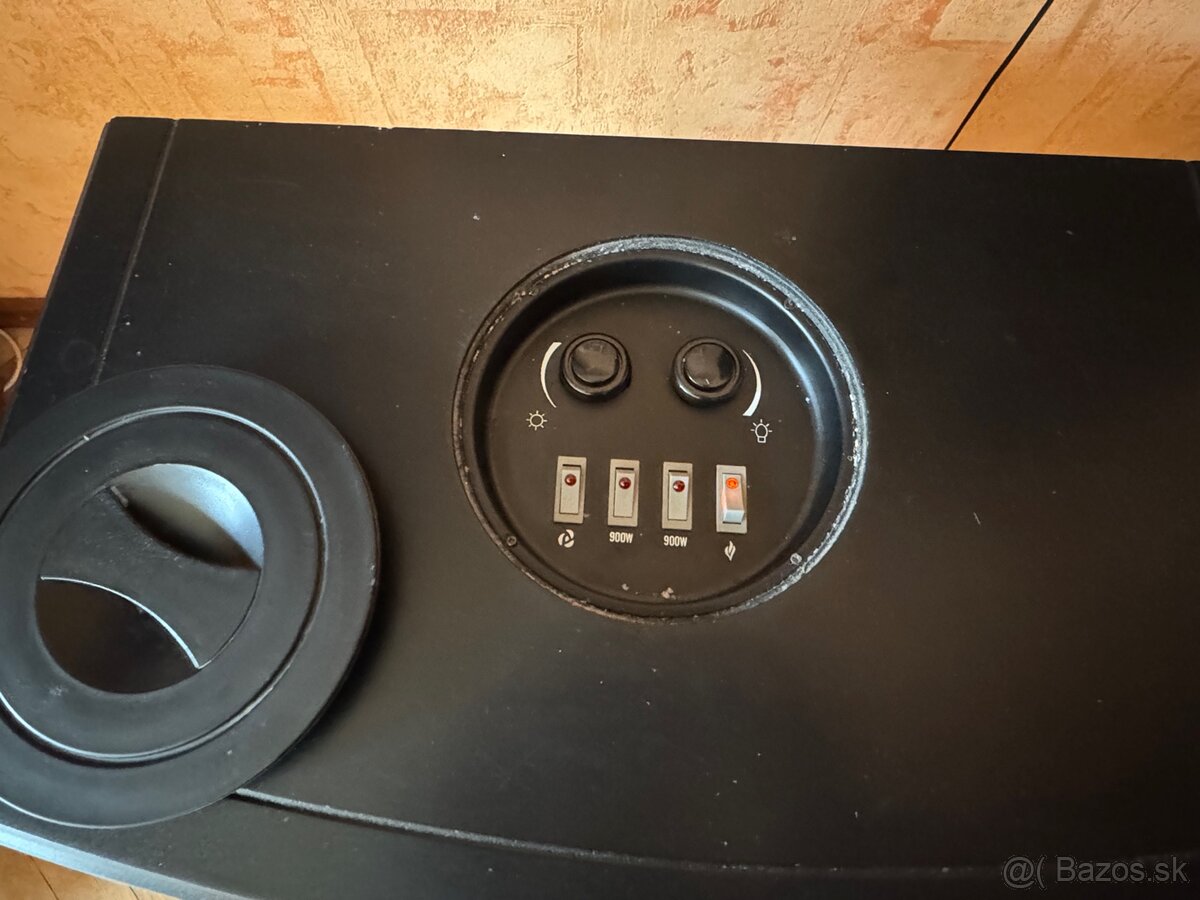 Elektrický krb s efektom ohňa - 4