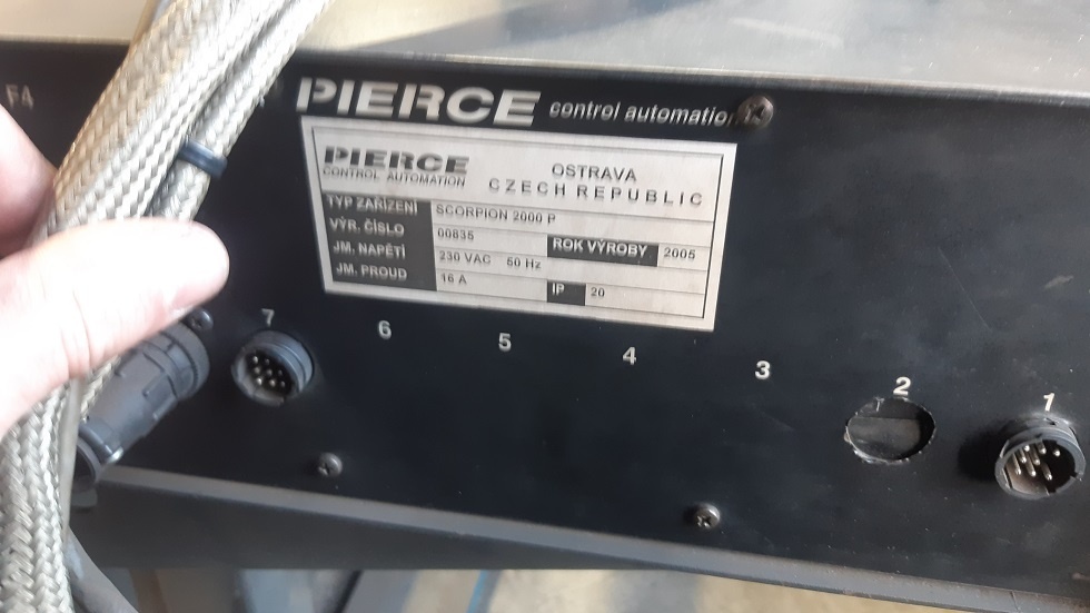 CNC plazma Pierce Scorpion 2000 - 4