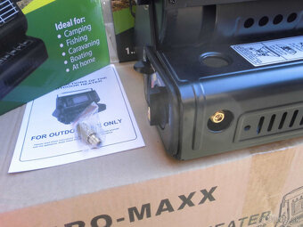 Kempingový ohrievač a varič 2-vjednom na kartuše+1 - 4