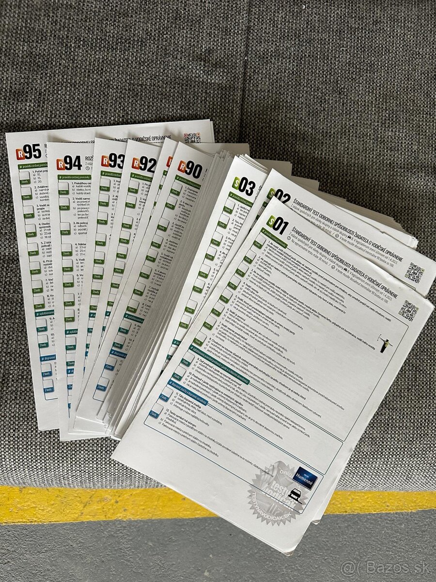 testy na autoškolu - 4