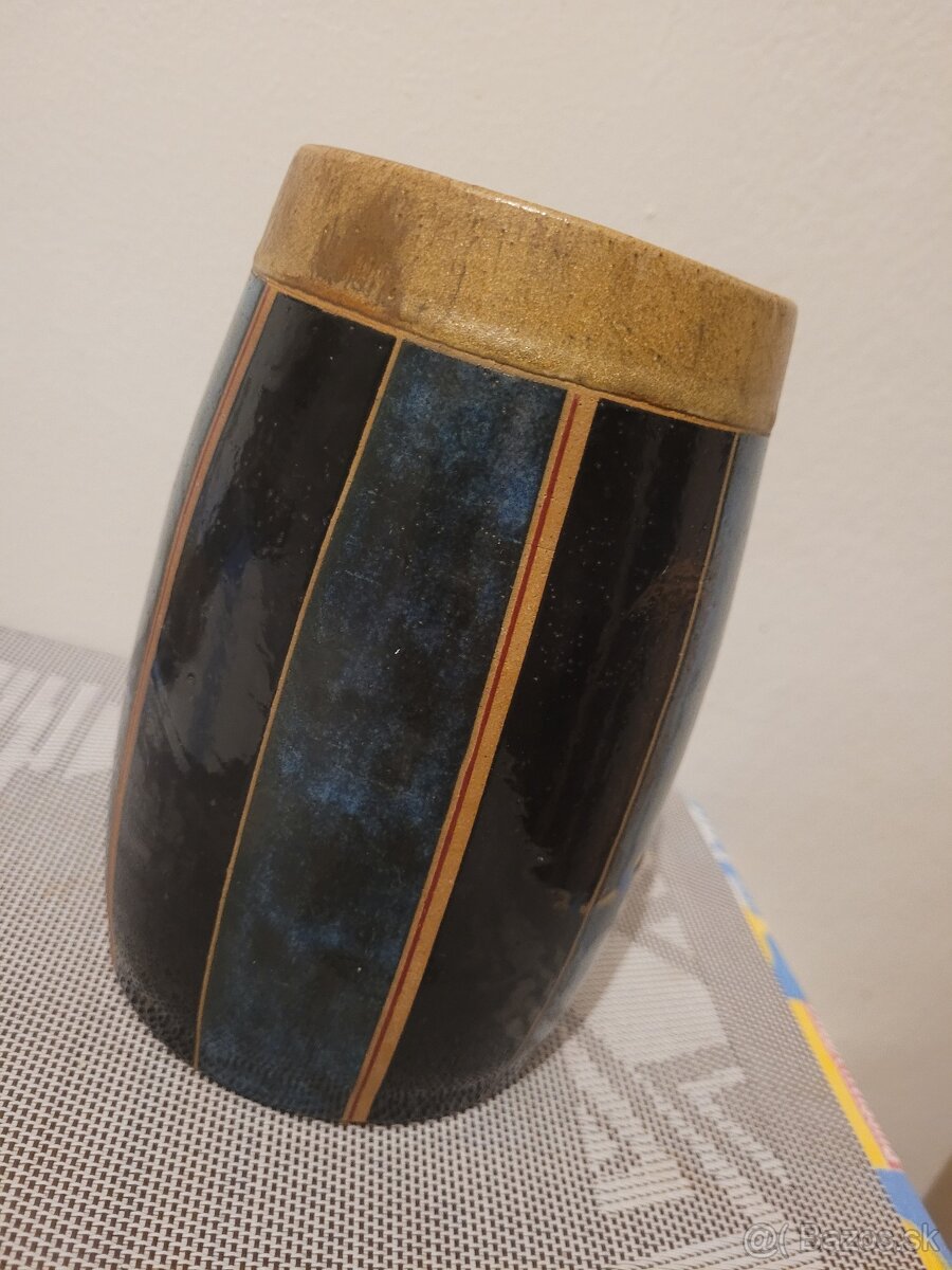 2x váza kamenina,keramika - 4