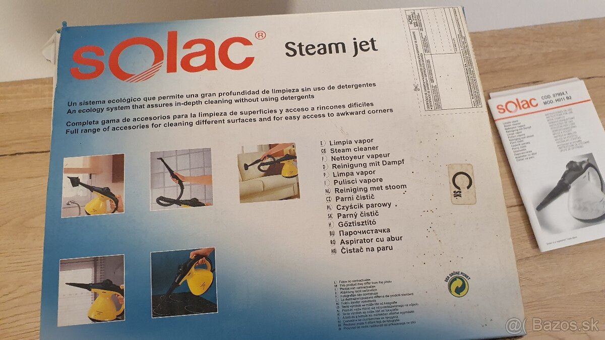 Parný čistič SOLAC - 4