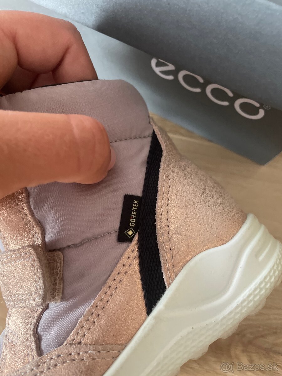 Dievčenské zimné ecco topánky, veľ. 21 - 4