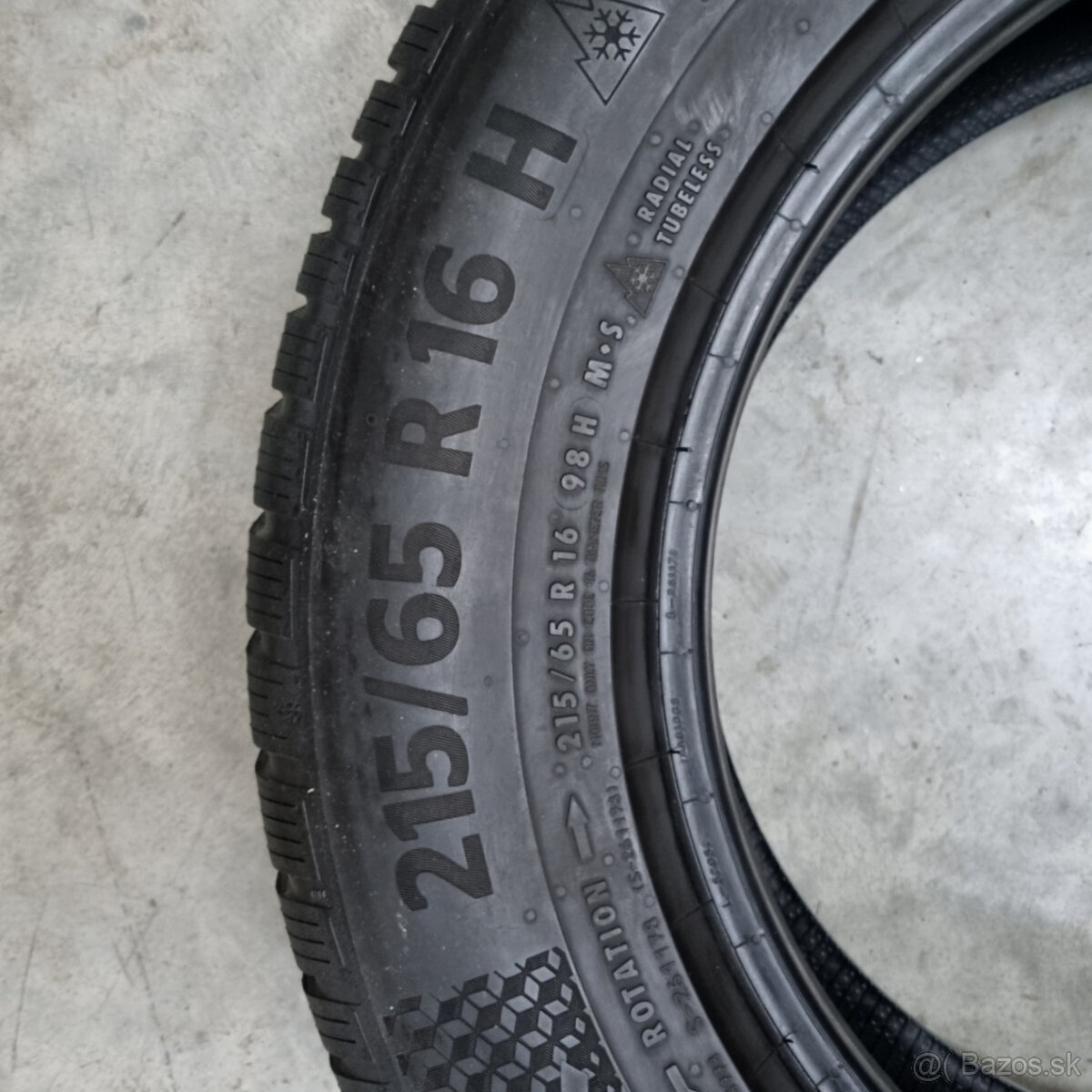 Zimné pneumatiky 215/65 R16 CONTINENTAL - 4