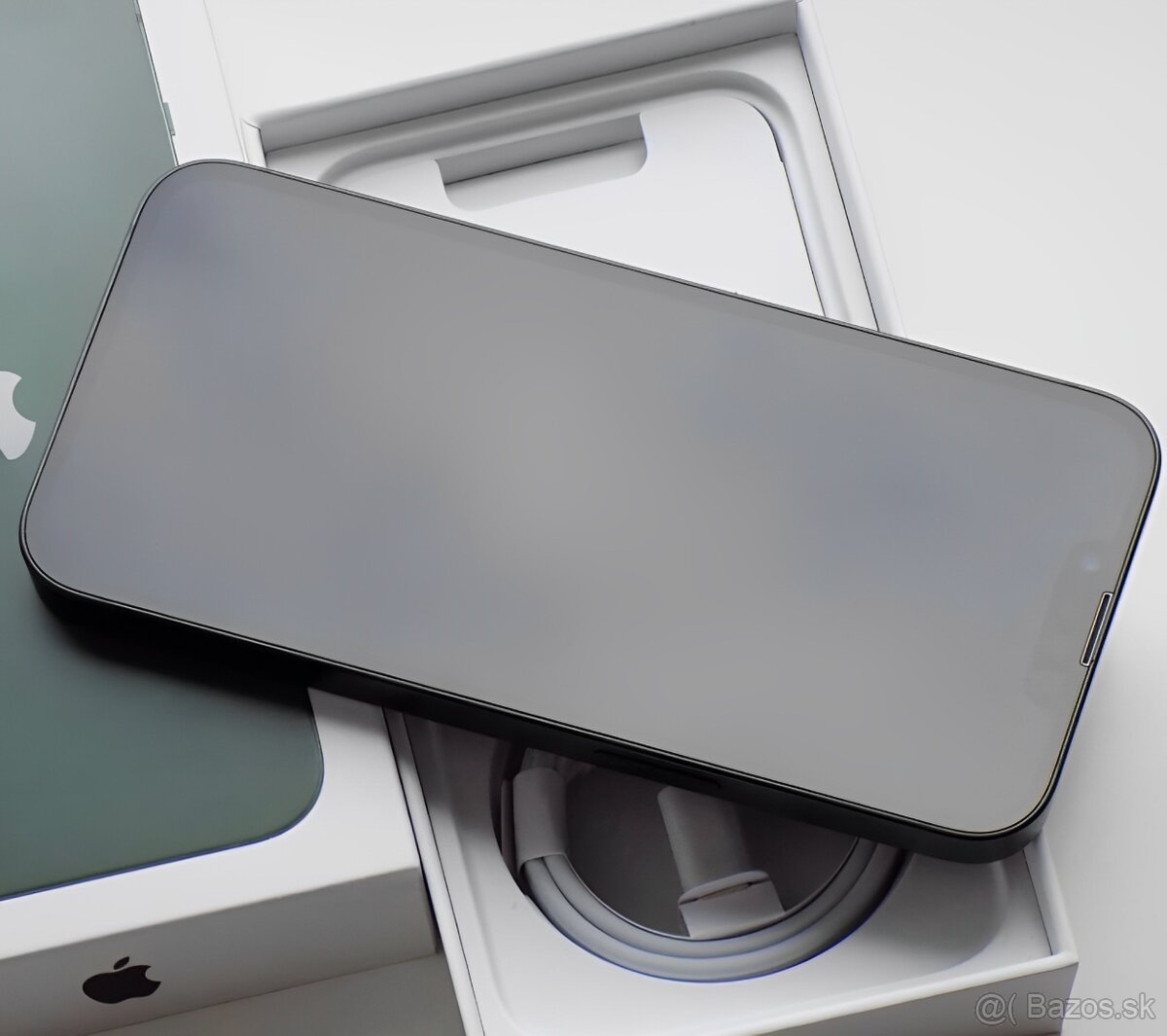 iPhone 13 Green BATERIE 100% TOP - 4