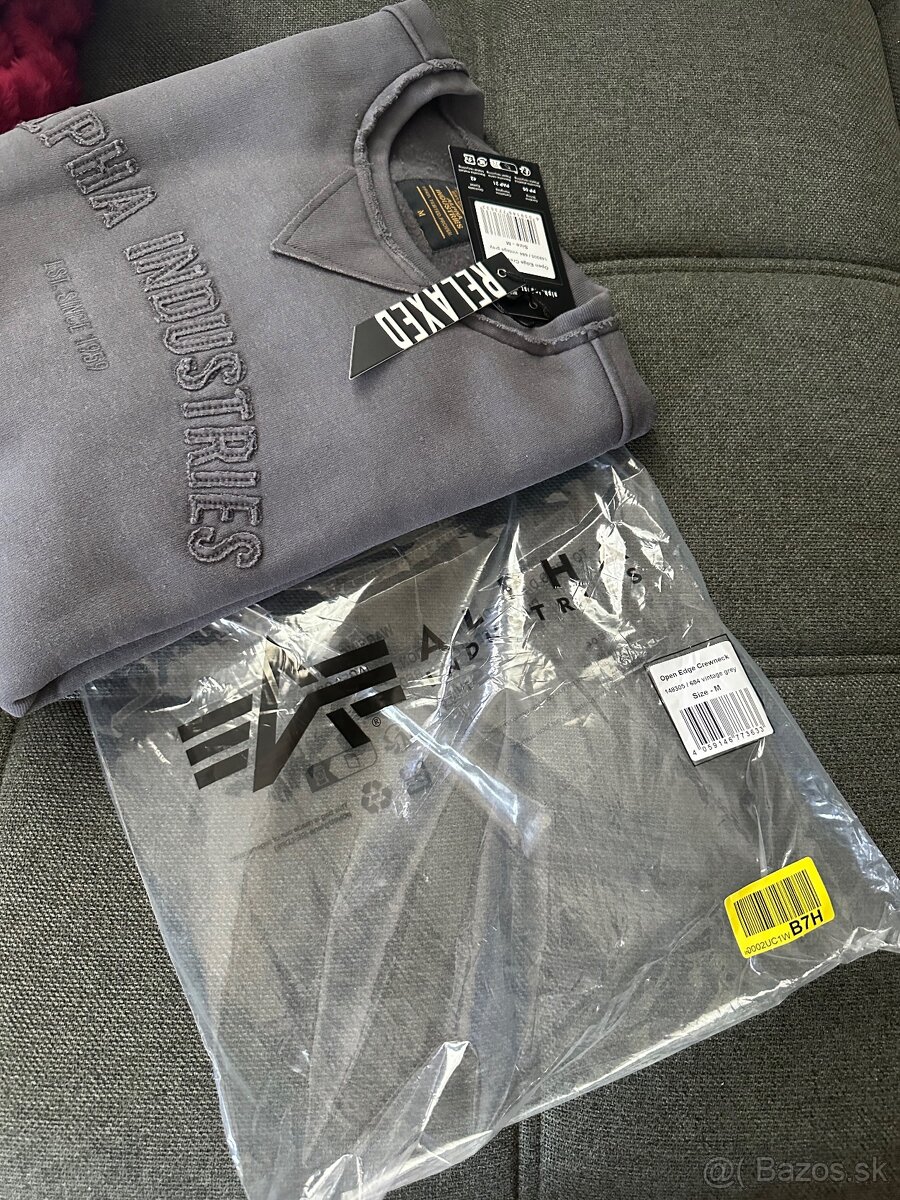 Pánska Alpha Industries mikina L/XL - 4