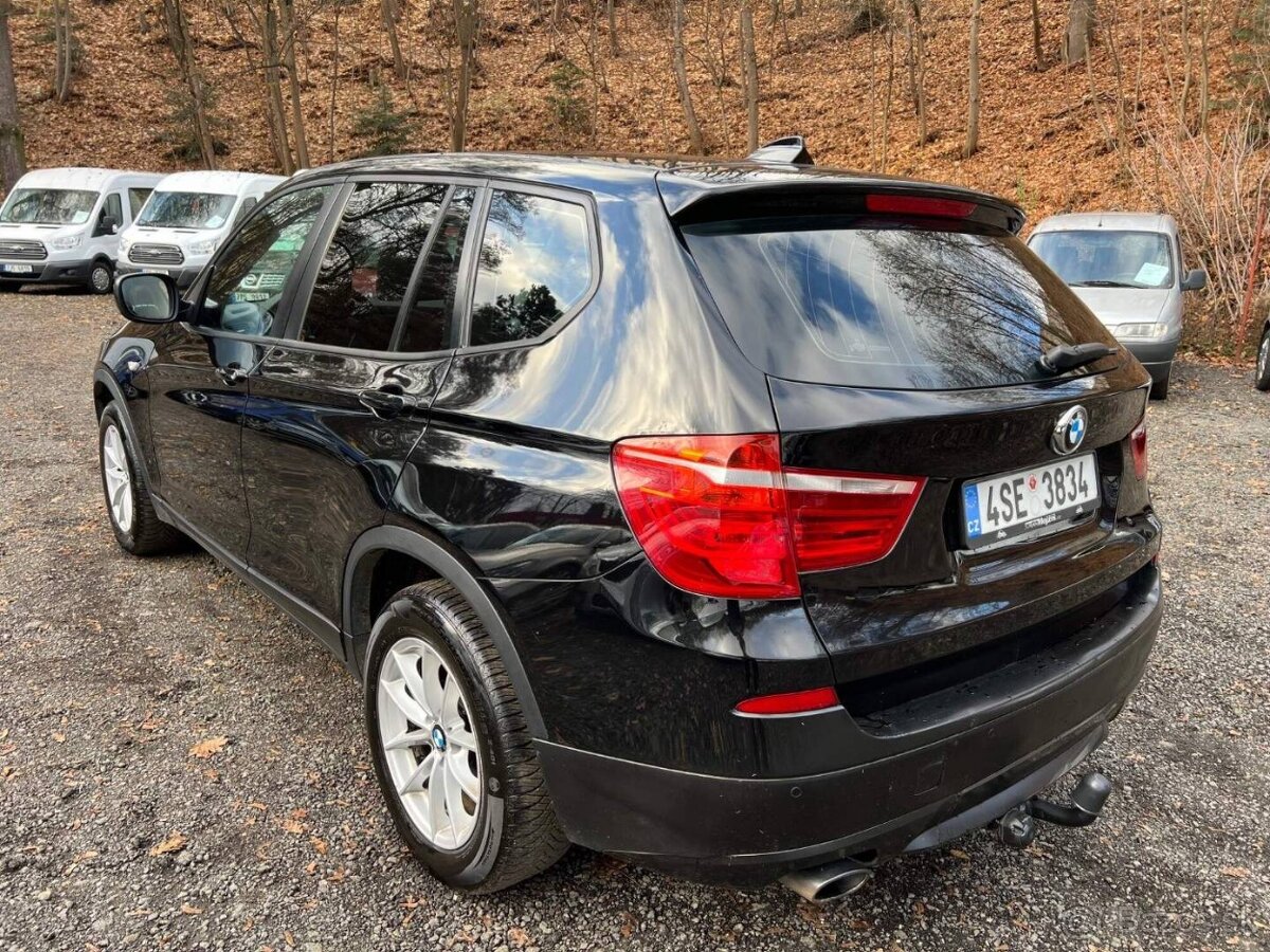 BMW X3 2.0D 105 kW tažné klima navi xenon 2013 STK 11/2027 - 4