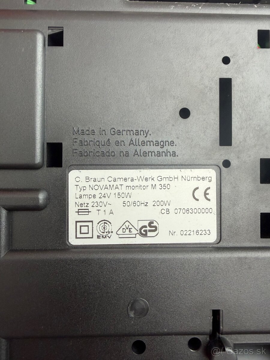 Projektor Braun Novamat M350 - 4