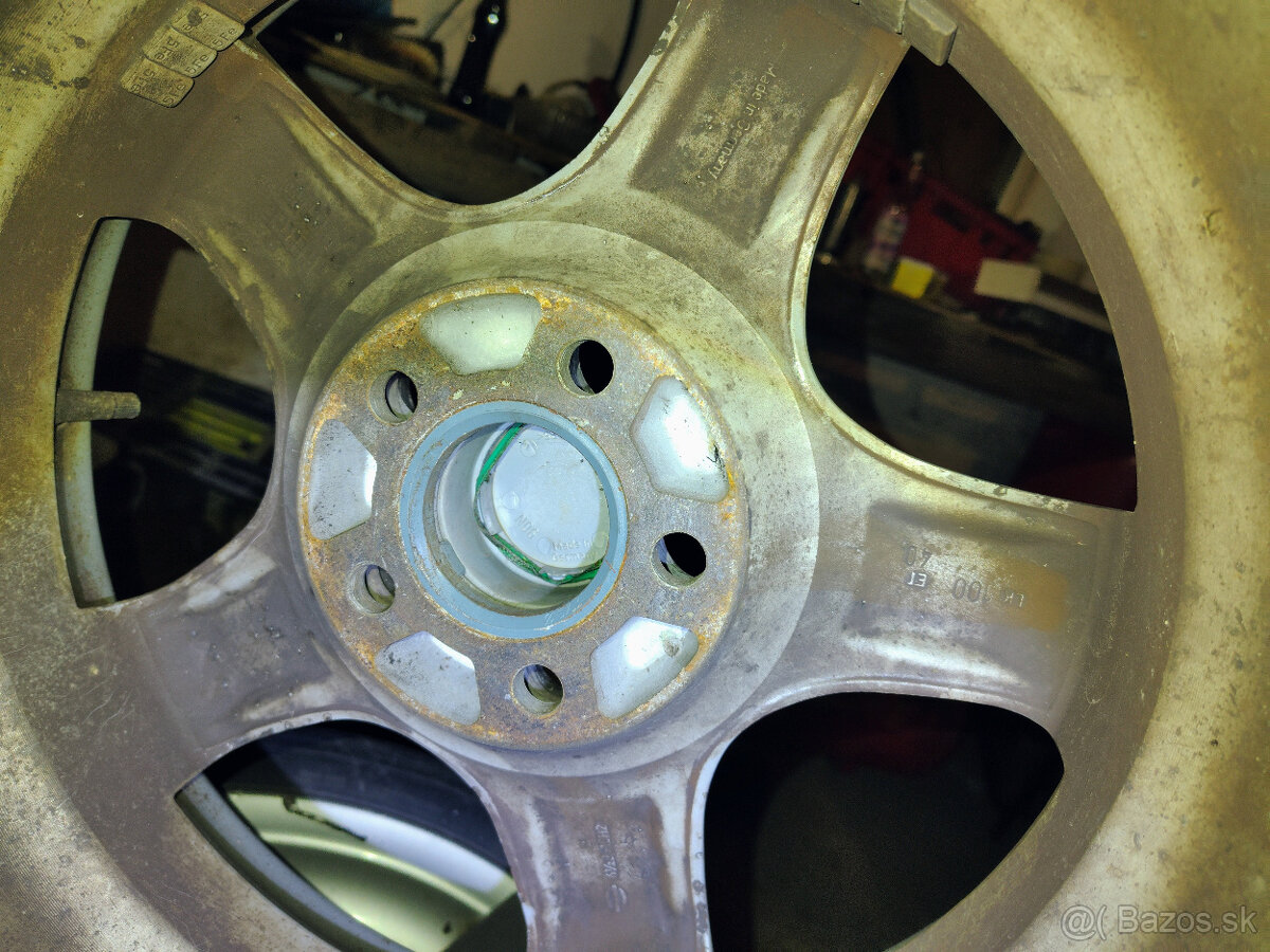 hliníkové disky 15" 5x100 et 40 - 4