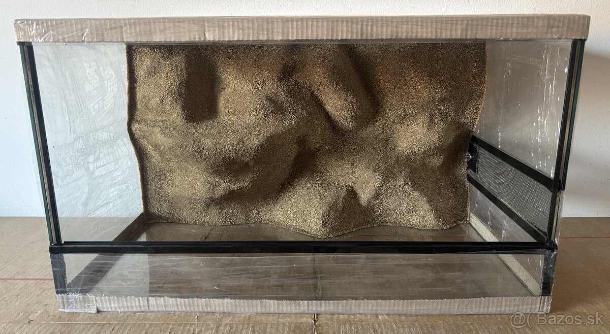 Terárium 70x40x40 s 3D stenou - 4