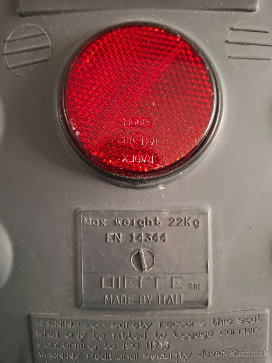 Detska sedacka na bicykel cyklosedacka - 4