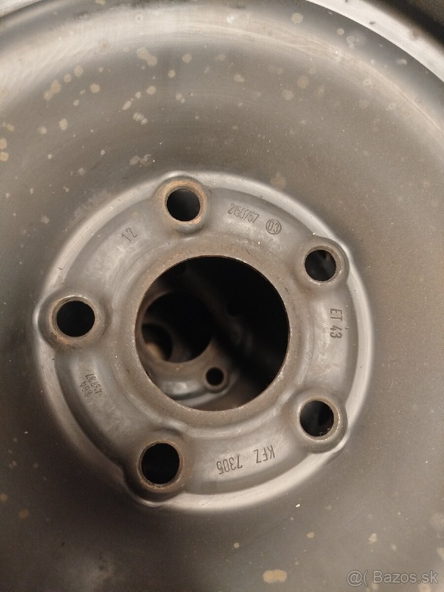 Plechové disky Renault Fluence R15 - 4