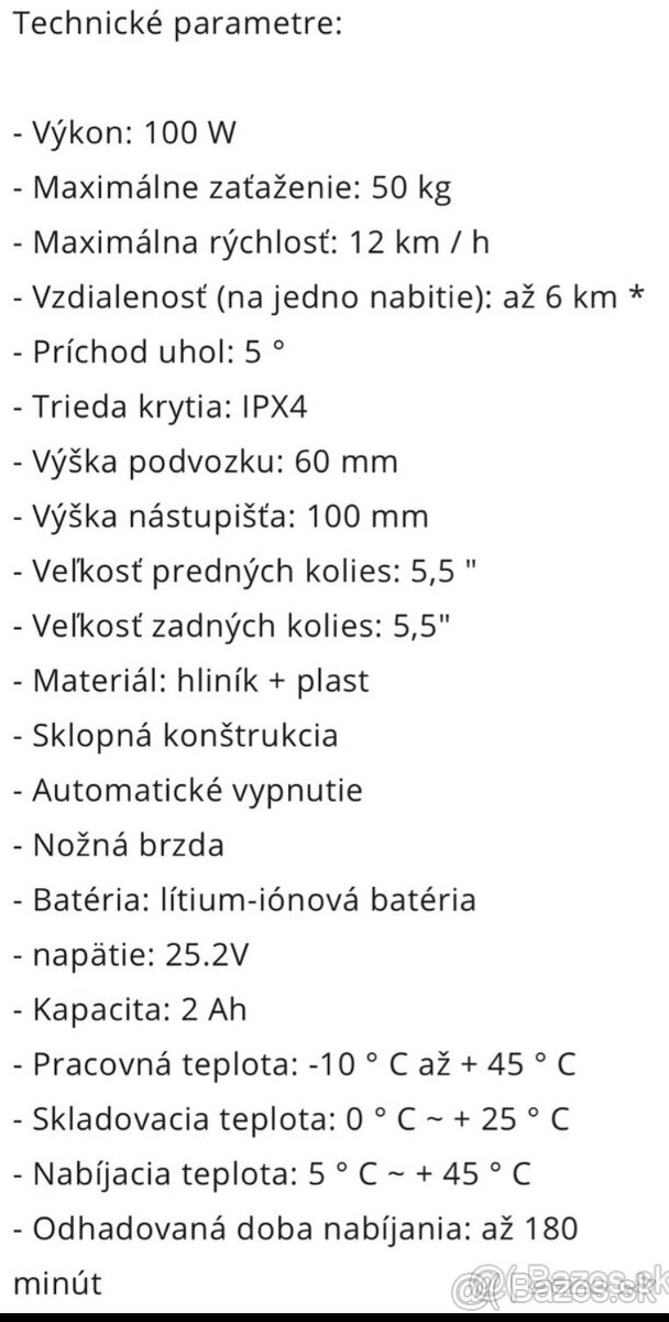 Detská elektrická kolobežba - 4