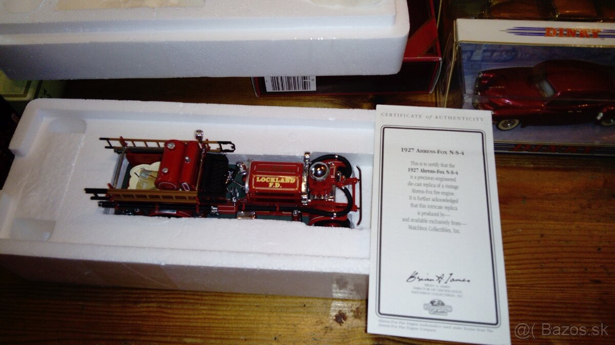 MATCHBOX FIRE ENGINE SERIES - 4