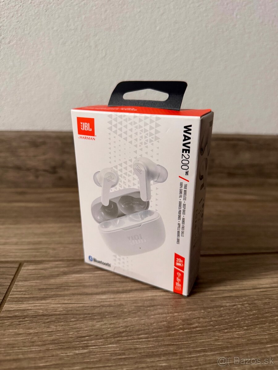 Slúchadla JBL Wave 200 tws biele - 4